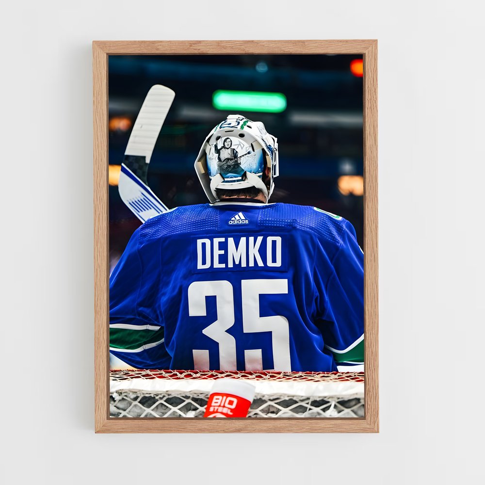 Poster Le Gardien de Vancouver – affiche Hockey sur glace (vue 4)